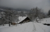 La maison sous la neige